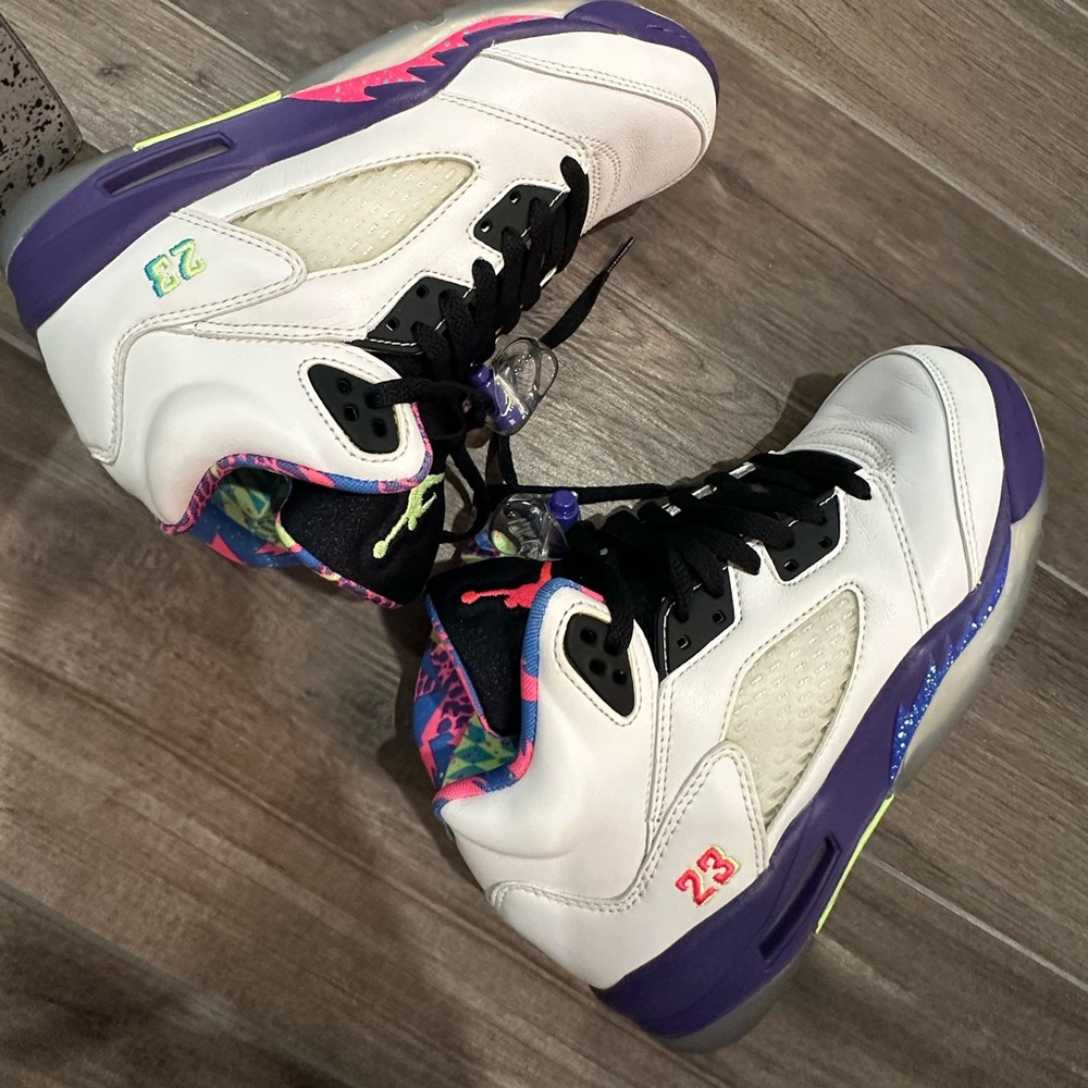Air Jordan retro 5 Bel Air 6Y sneakers